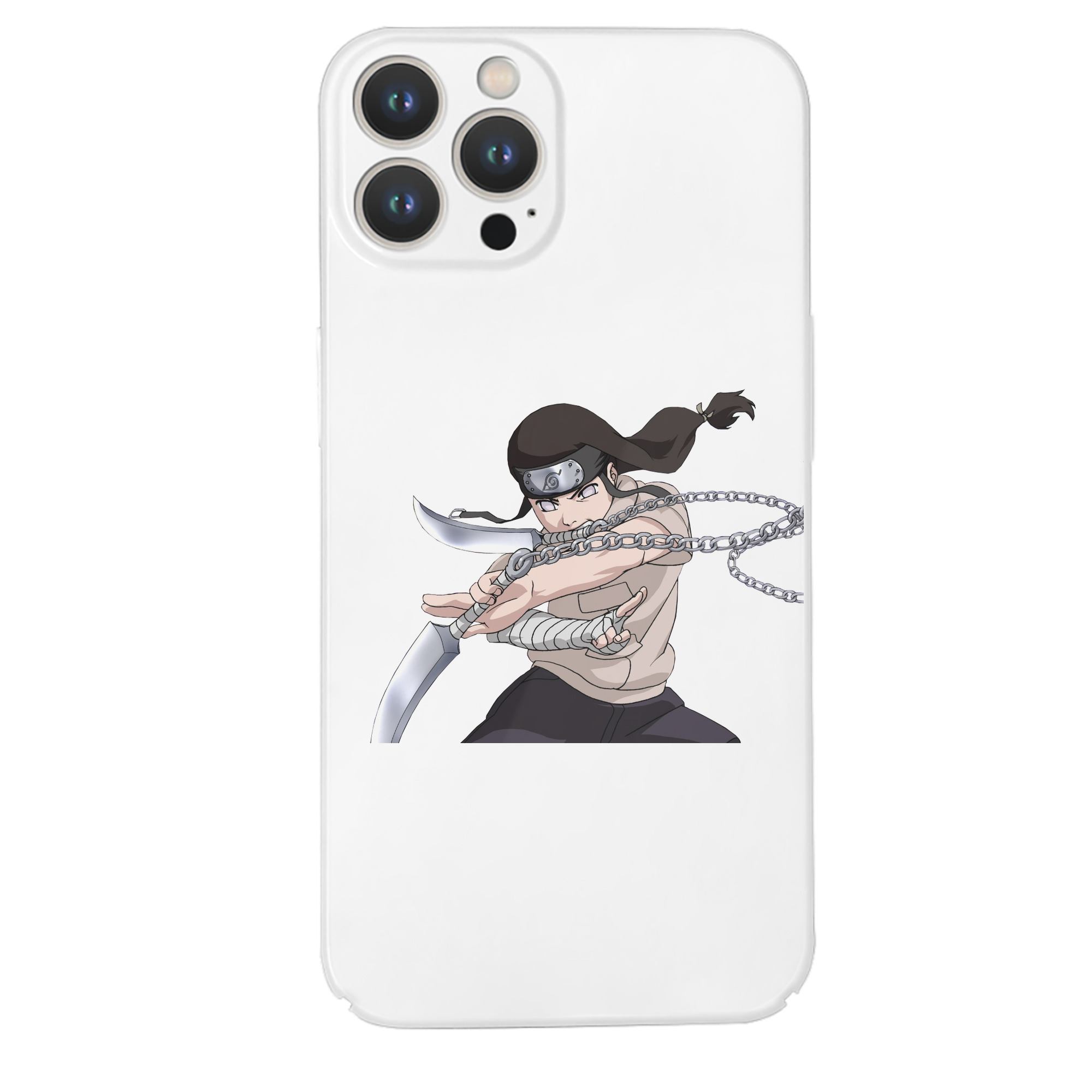 （画像用） NARUTO -ナルト- 日向ネジ Hyūga Neji 【iPhone 14シリーズ対応】ハードケース